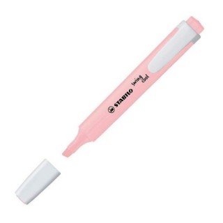 SUBLINHADOR STABILO SWING COOL ROSA PASTEL